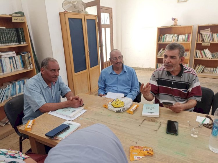 رواية كوبري العمال في رحاب نادي الأدب بقصر ثقافة أبو تشت