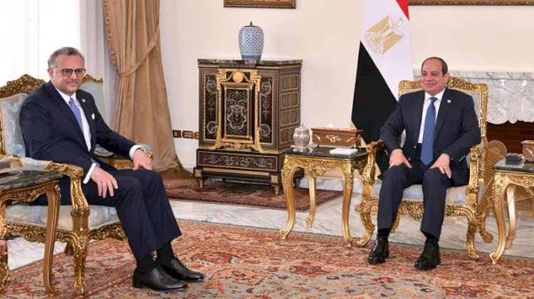 الرئيس السيسي يستقبل كبير مستشاري الرئيس الأمريكي للشئون العربية والشرق أوسطية والشئون الأفريقية