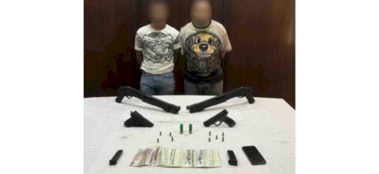 ضبط تاجرين اسلحة بالقاهرة