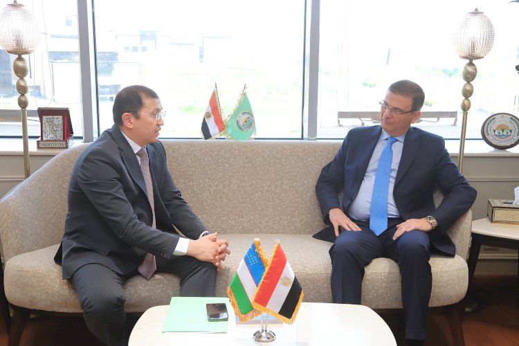 وزير الزراعة يبحث مع سفير اوزبكستان تعزيز التعاون في المجال الزراعي