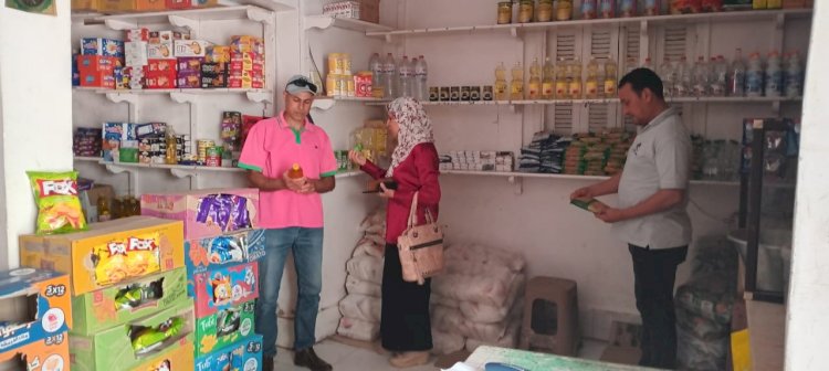 حملات تموينية مكثفة بكفرالشيخ وضبط منتجات منتهية الصلاحية