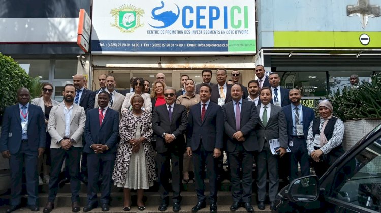 بعثة اتحاد الصناعات المصرية تلتقي برئيسة هيئة الاستثمار الإيفوارية