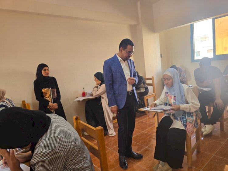 انتهاء امتحانات الترم الثاني بالمعهد الفني الصحي بقنا