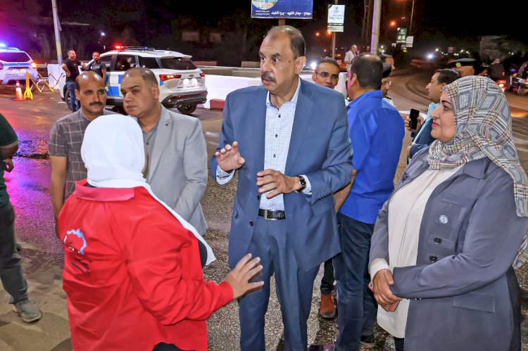 محافظ سوهاج يفتتح ميدان سيتي ويتفقد مشروعات التجميل  والمواقع الحيوية بالمحافظة