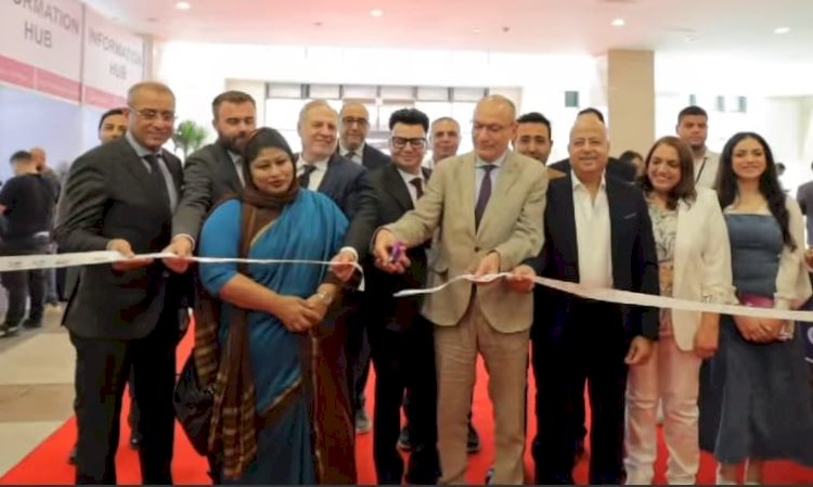 انطلاق الدورة الـ 6  من معرض إيجي بيوتي افريكا وسط أجواء حماسية وتوافد جماهيري