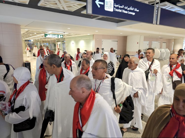 التضامن :وصول 6779 حاجًا من حجاج الجمعيات الأهلية إلى الأراضي المقدسة