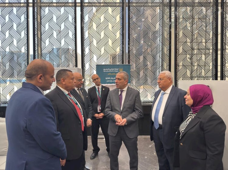 رئيس البنك الزراعي المصري يتفقد الأعمال النهائية بمقر العاصمة الإدارية تمهيداً لافتتاحه قريباً