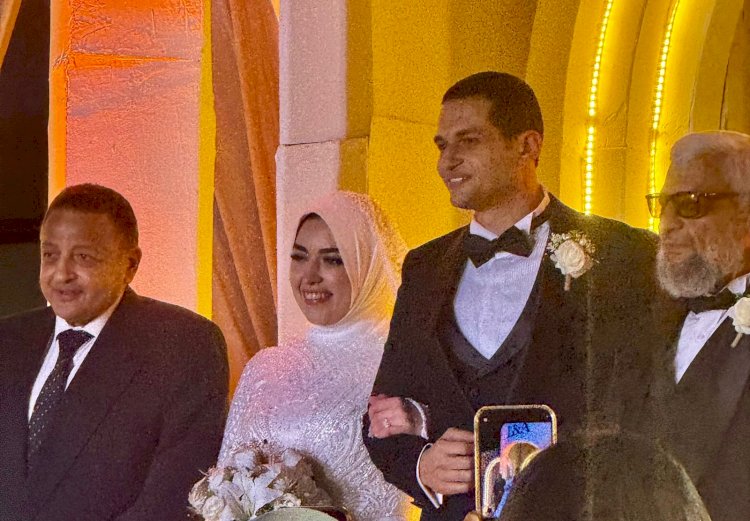 مليار مبروك للمهندس أحمد حسن ترك والدكتورة لينه علي انور