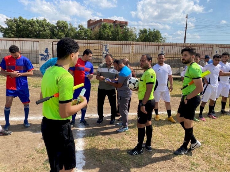 كفر الشيخ: الحامول تحصد المركز الأول فى نهائي دورى اللجان الرياضية