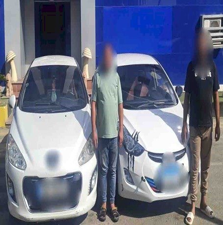 نكشف فيديو قيام قائدى سيارتين بأداء حركات إستعراضيةبالشرقية