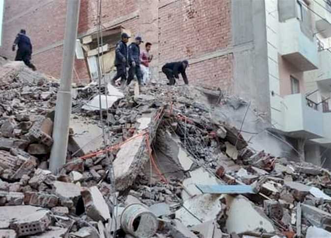 عاجل| انهيار منزل من 3 طوابق في منطقة حدائق القبة