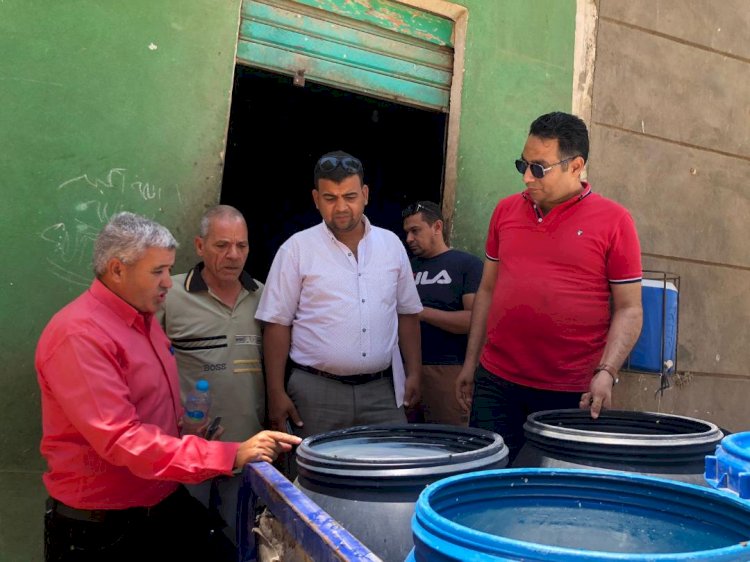 ضبط 2050 لتر لبن غير صالح للاستهلاك الآدمي بمركز ببا ببني سويف