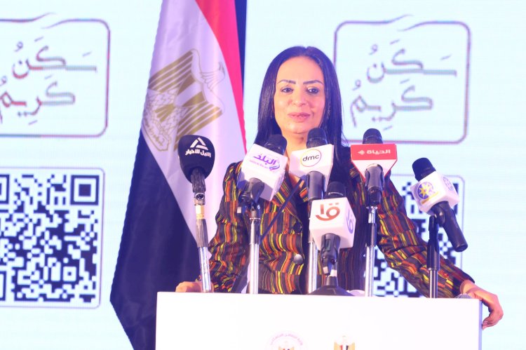 وزيرة التضامن الاجتماعي تقود حملة تبرعات لمبادرة سكن كريم من أجل حياة كريمة