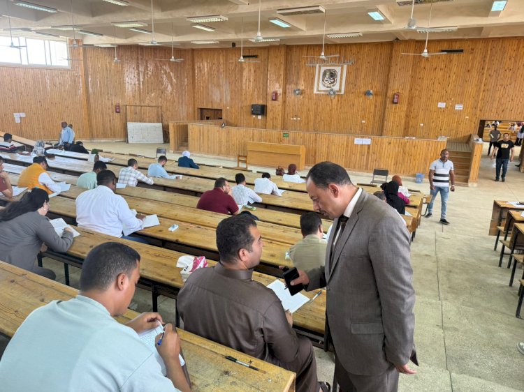 انطلاق امتحانات الدراسات العليا للفصل الدراسي الثاني بكلية الحقوق بقنا