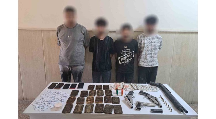 ضبط ٤ تجار مخدرات بالقليوبية