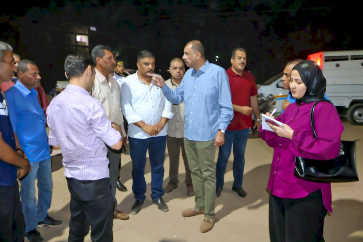 محافظ سوهاج يتفقد مشروعات البنية التحتية والخدمات المقدمة للمواطنين بالمنشاة