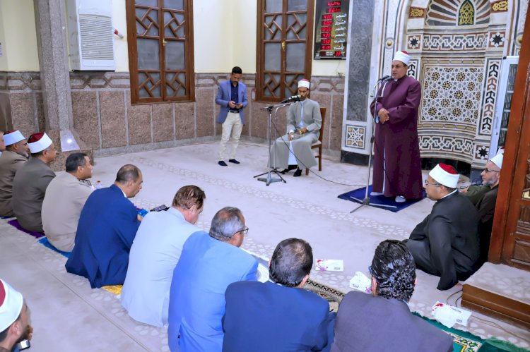 محافظ سوهاج يشهد احتفال الأوقاف بالعام الهجري بمسجد " العارف بالله"