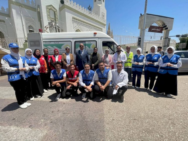 وكيل وزارة الصحة يشهد إنطلاق الحملة القومية للتبرع بالدم بقنا