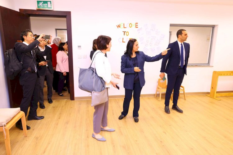 وزيرة التضامن  تلتقي نائب رئيس  "جايكا"