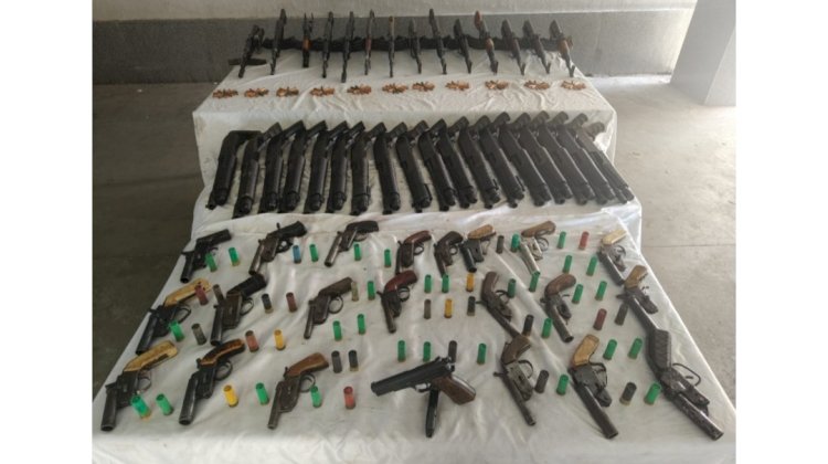 ضبط عدد من تجار الاسلحة بثلاثة محافظات