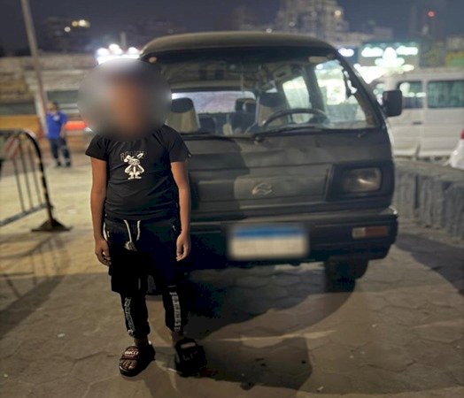 ضبط طفل لقيادته سيارة بالقليوبية