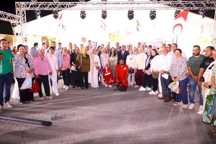 وزيرة التضامن تفتتح معرض ديارنا تحت شعار "مصر بتتكلم حرفي" بالساحل الشمالي