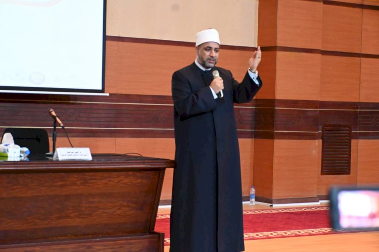 رئيس الإدارة المركزية لشئون الدعوة يلتقي اتحاد بشبابها باكاديمية الاوقاف الدولية