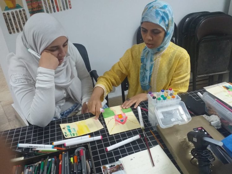 ورشة أنا فنان ..  إبداع الكبار والصغار في مكتبة القاهرة الكبرى