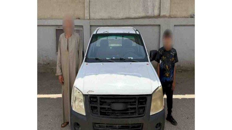 القبض علي طفل لقيامه بقيادة سيارة أعلى الطريق الدائرى