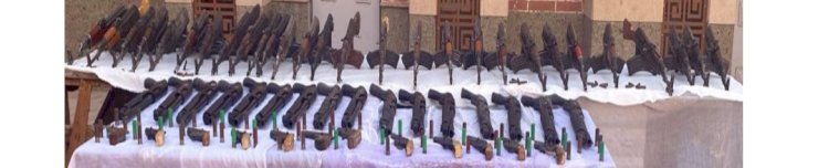 القبض علي عدد من تجار الاسلحة بثلاثة محافظات