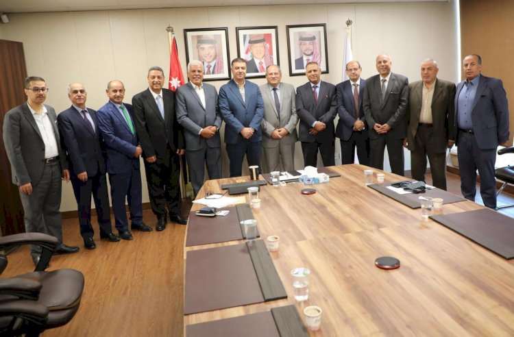 وزير الزراعة الأردني يستقبل رئيس مركز البحوث الزراعية