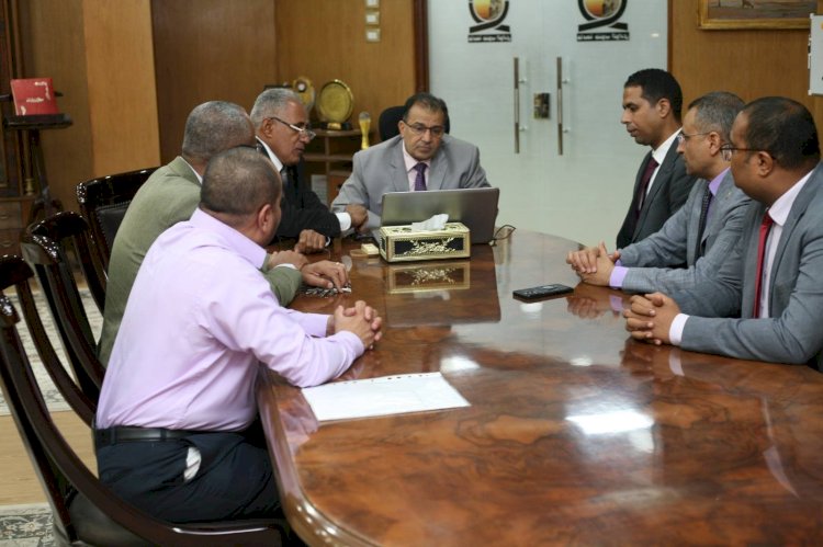 تفعيل شاشة منظومة متخذ القرار التابعة لوزارة المالية بجامعة جنوب الوادى