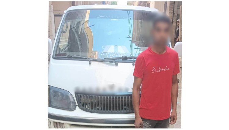 نكشف فيديو قيام سائق سيارة بعبور نهر الطريق والسير عكس الإتجاه بالقليوبية