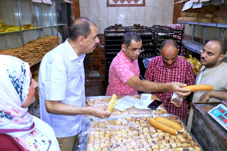 محافظ سوهاج يتفقد شوارع خلف الجامعة والترعة المردومة وكازالوفا باخميم وحي شرق