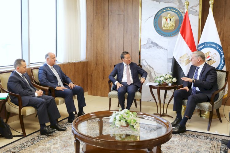 بدوي ووليام يبحثان خطط بريتش الجديدة للإستثمار في أنشطة تنمية وإنتاج الغاز الطبيعي