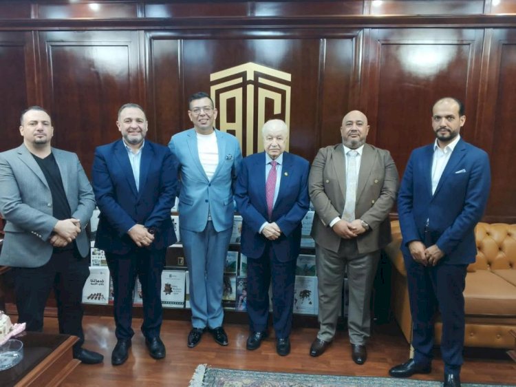 رئيس مجلس أمناء الشبكة العربية للإبداع والابتكار يستقبل وفد الشبكة في عمّان