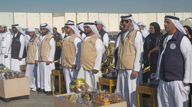 الإمارات ترسل سفينة المساعدات الثامنة إلى العريش تمهيداً لدخولها غزة