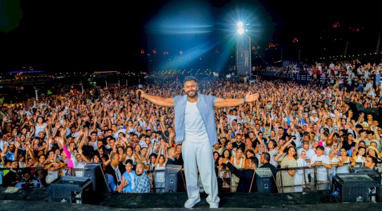 حفل أسطوري لتامر حسني في بورتو مارينا!