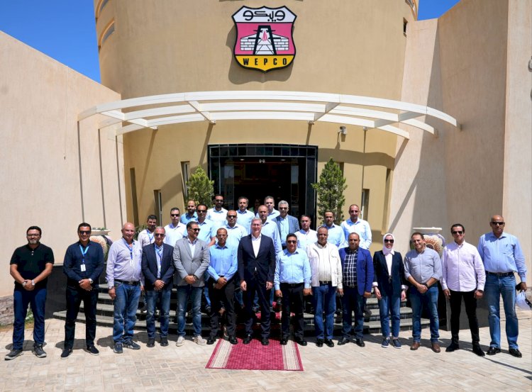 المهندس كريم بدوى وزير البترول والثروة المعدنية يتابع توسعات ميناء الحمراء البترولى بالعلمين