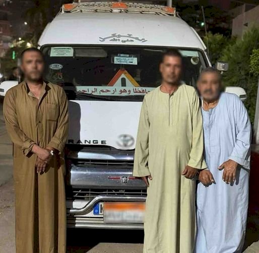 كشف ملابسات فيديو إصطدام  سائق عمداً بعدد من الأشخاص بالمنيا