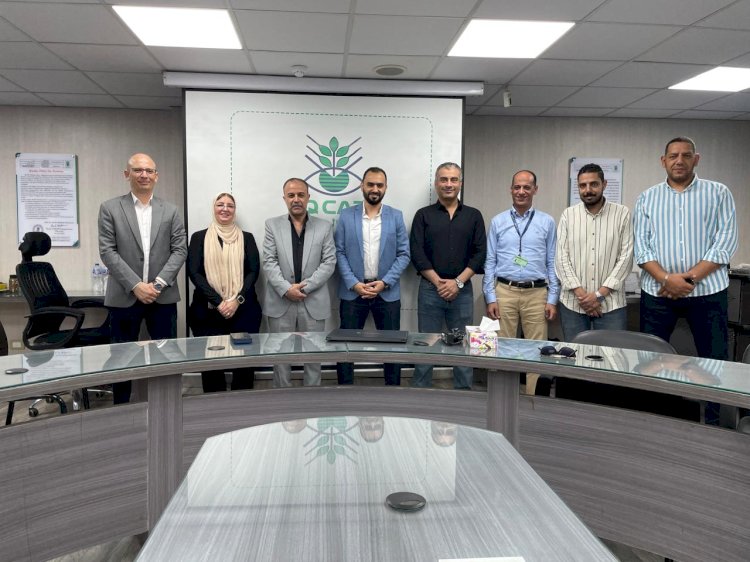 تجديد منح الأيزو لنظام إدارة الجودة للشئون المالية والإدارية بمعمل متبقيات المبيدات