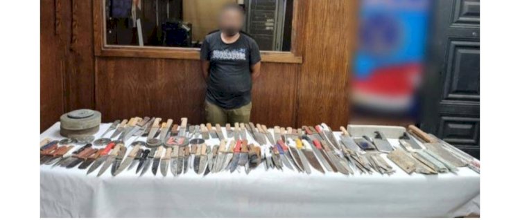 ضبط المتهم بإدارة أكبر ورشة لتصنيع الأسلحة بالقاهرة