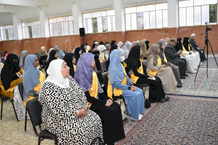 الشئون الإسلامية يواصل فعاليات المعسكر التدريبي للطالبات الوافدات بالإسكندرية