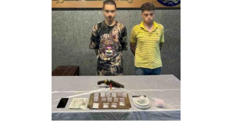 ضبط تاجرين مخدرات بالقاهرة