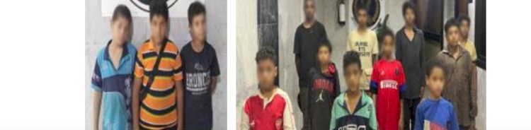 ضبط المتمين باستغلال الاطفال في اعمال التسول بالجيزة