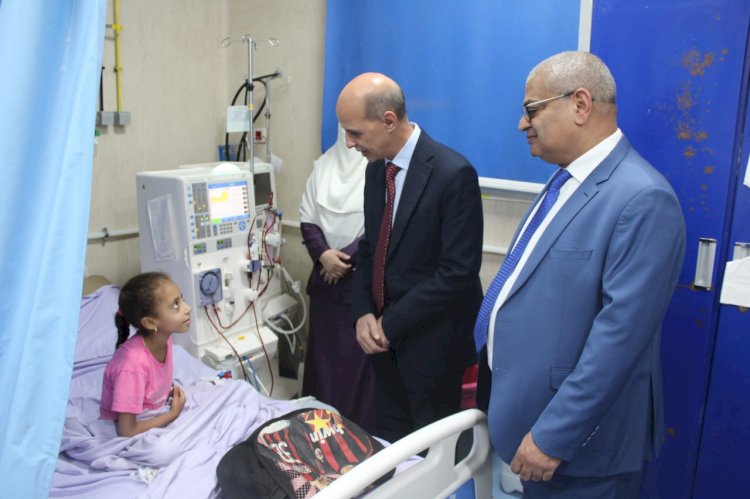 رئيس جامعة بني سويف يتفقد مستشفيات الجامعة ويطمئن على تقديم الخدمات الطبية