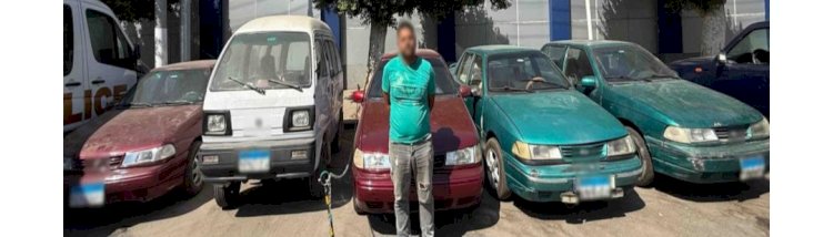 القبض علي تشكيلات سرقة السيارات والدراجات بالقاهرة
