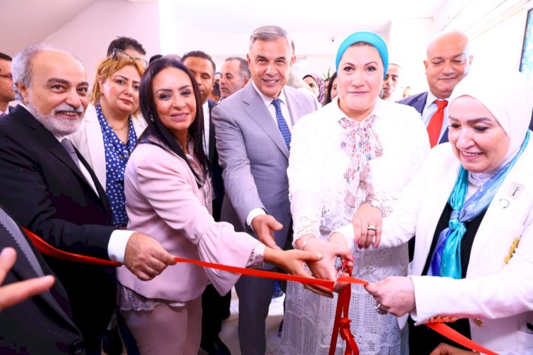 وزيرة التضامن تشهد افتتاح أول فروع المجلس القومي للطفولة والأمومة بالإسكندرية