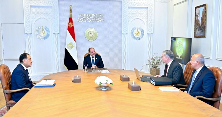 السيسي يستعرض آليات جذب وتحفيز الاستثمارات الأجنبية في قطاع التعدين