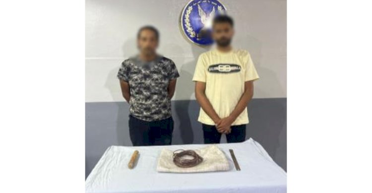 القبض علي المتهم بسرقة كابل كهربائى ببورسعيد